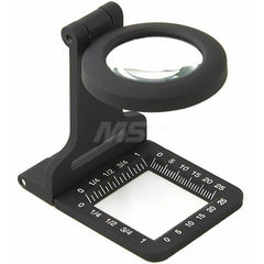 Handheld Magnifiers; Mount Type: Stand; Maximum Magnification: 5x; Number Of Magnification Levels: 1; Lens Shape: Round; Focal Distance: 2.5 in; Lens Diameter: 1.2 in; Focal Distance (Inch): 2.5 in; Lens Diameter (mm): 1.2 in; Lens Diameter (Decimal Inch)