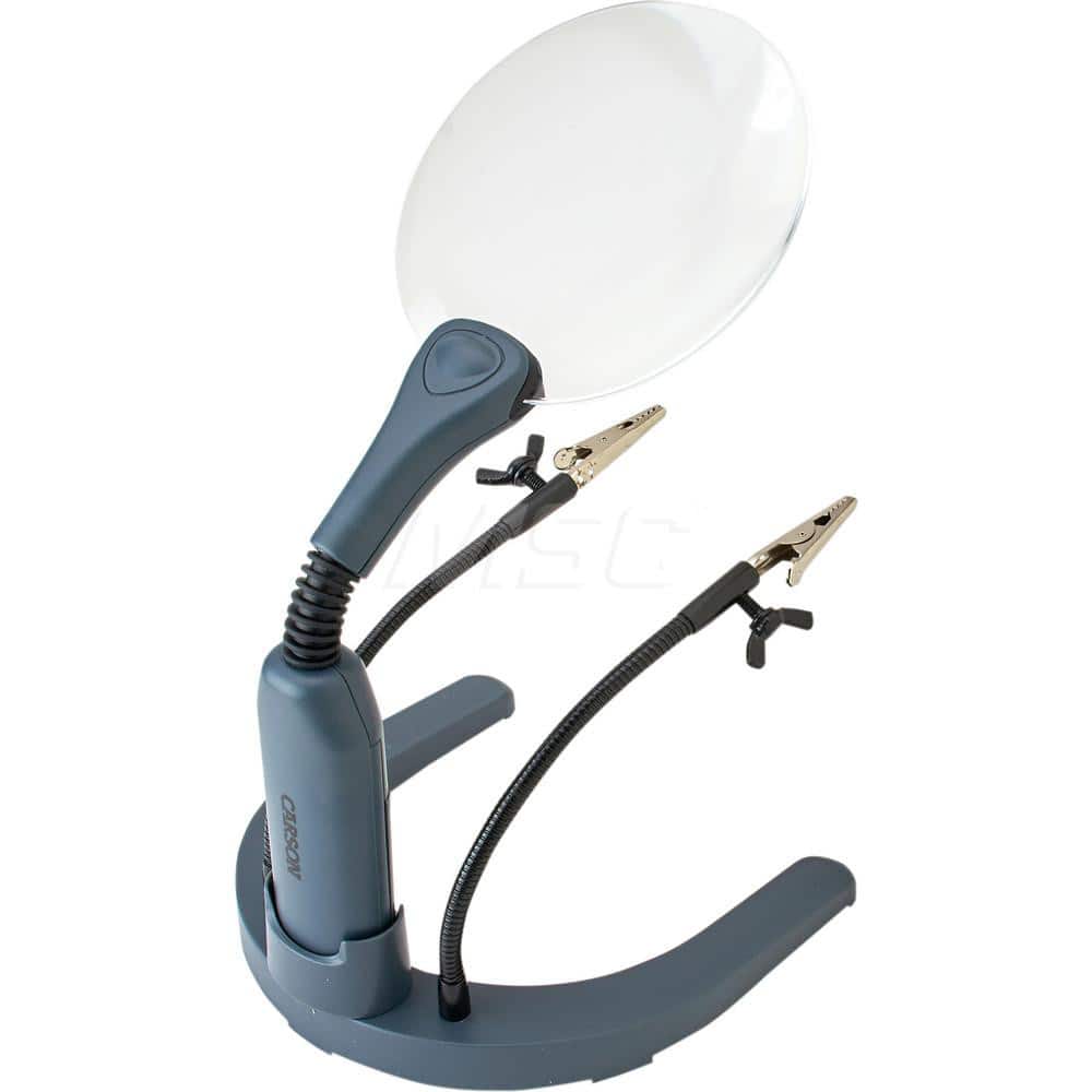 Handheld Magnifiers; Mount Type: Stand; Handheld; Maximum Magnification: 2x; Number Of Magnification Levels: 1; Lens Shape: Round; Focal Distance: 9.8 in; Lens Diameter: 4.28 in; Focal Distance (Inch): 9.8 in; Lens Diameter (mm): 4.28 in; Lens Diameter (D
