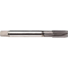 Emuge - 1-1/4 - 8 UN-8 2B 4 Flute GLT-1 Finish HSS-E Spiral Point Tap - Exact Industrial Supply