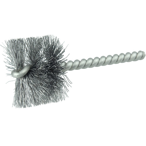 1 1/2″ Diameter - Steel Wire Tube Brush - Exact Industrial Supply