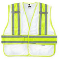 8240HL-NC XL/2XL WHT EXPANDABLE VEST - Exact Industrial Supply