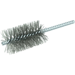 1-1/2″ Power Tube Brush, .014″ Stainless Steel Fill, 2-1/2″ Brush Length - Exact Industrial Supply