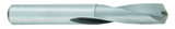 11 Carbide Slow Spiral Jobber Drill - Bright - Exact Industrial Supply