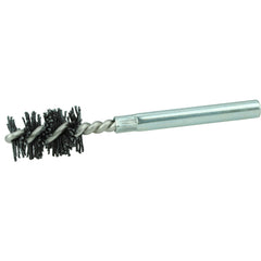 Burr-Rx 5/8″ Dia Power Tube Brush, .026/120CG Crimped Fill, 1″ Brush Length, 3-1/2″ Overall Length - Exact Industrial Supply
