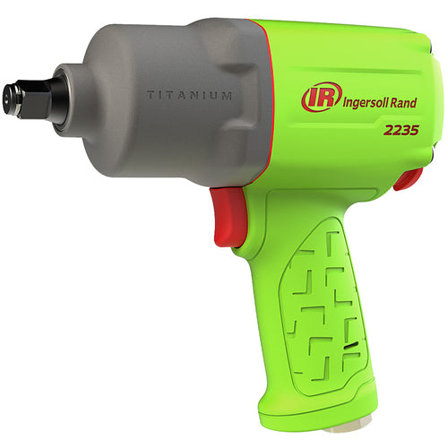 2235TIMAX-G 1/2″ Drive, Air Impact Wrench, 1350 ft-lbs Nut-busting Torque, Maintenance Duty, Pistol Grip, Standard Anvil, Green