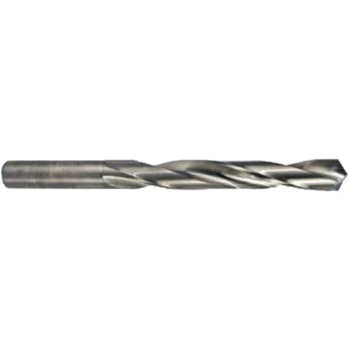 0.35 mm Dia. × 0.35 mm Shank × 4 mm Flute Length × 26 mm OAL, 5xD, 118°, Uncoated, 2 Flute, Solid Carbide Drill - Exact Industrial Supply