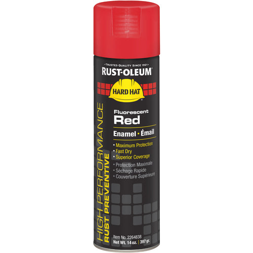 V2100 Fluorescent Red Spray Paint - Exact Industrial Supply