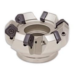Heli Do Indexable Face Mill-2.5" Dia; 1" Bore Dia - Exact Industrial Supply