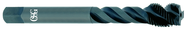 M8 x 1.25 Dia. - 6H - 3 FL - HSS - DIN - Modified Bottoming Spiral Flute Tap - Exact Industrial Supply