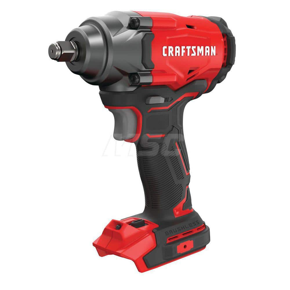 Cordless Impact Wrench: 20V, 1/2″ Drive, 3,000 BPM, 1,900 RPM V20 Battery Included, Charger Not Included