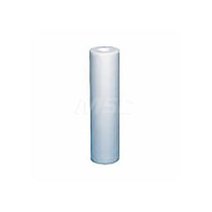 Plumbing Cartridge Filter: 2-1/2″ OD, 19-1/2″ Long, 30 micron, Polyolefin Reduces Particulate