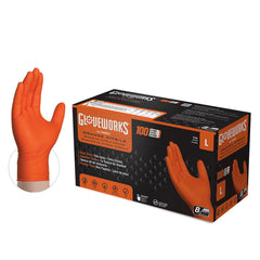 Disposable Gloves:  8.0000 mil,  Nitrile,