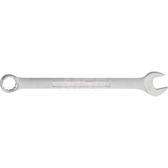 Combination Wrench: Steel, Polished Chrome-Plated