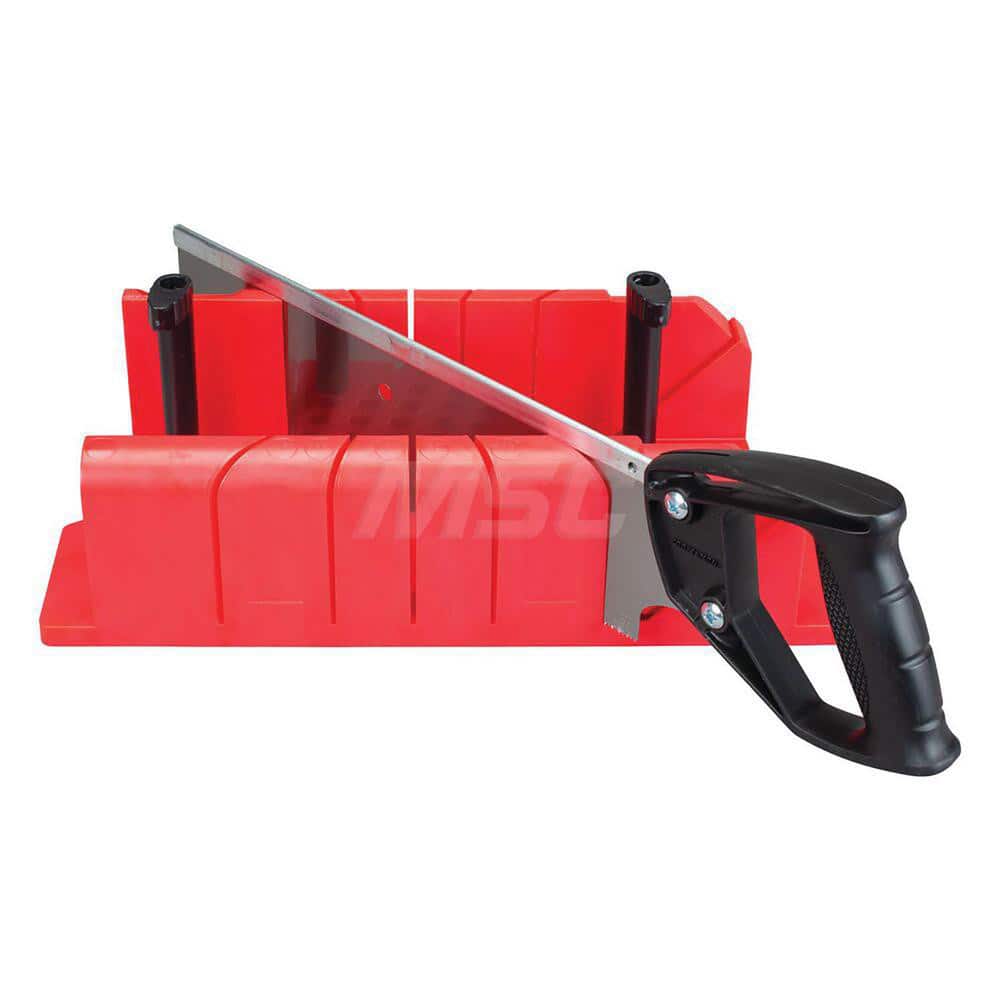 Handsaws; Tool Type: Miter Box Saw; Blade Length (Inch): 12; Applications: General Purpose; Handle Material: Plastic; Blade Material: Steel; Material: Plastic
