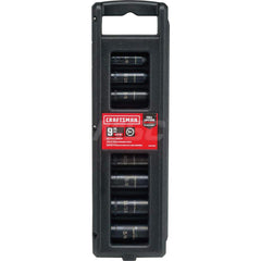 Socket Set: 3/8″ Drive 3/4″ Socket, 6 12 Point, Black Oxide Finish