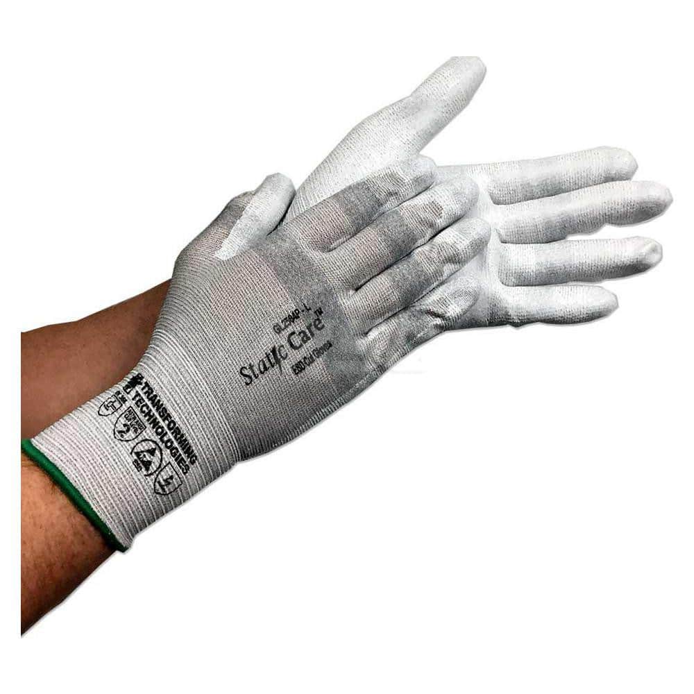 Electrical Protection Gloves & Leather Protectors; Color: White; Men's Size: X-Small