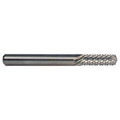 1.0mm Down Cut Drill Point Diamond Grind Router Alternate Manufacture # 90931 - Exact Industrial Supply