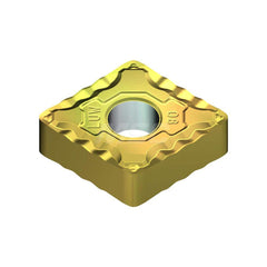 Turning Insert:  CNMG432ELUW T2500Z,  Cermet AlN Finish,  Neutral,  0.5079″ Long,  1/2″ Inscribed Circle,  0.0315″ Corner Radius,  80.0 &deg N/A Diamond,  Series  T2500Z