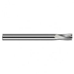 0.1875″ (3/16″) Cutter Diameter × 0.7500″ (3/4″) Flute Length Carbide Flat Bottom Counterbore, 4 Flutes - Exact Industrial Supply