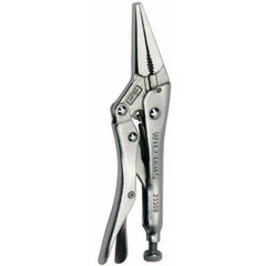 LONG LOCKING PLIER WITH CUTTER 9″ - Exact Industrial Supply