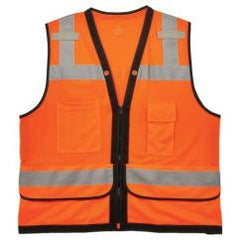 8253HDZ 4/5XL ORANGE HD MESH VEST - Exact Industrial Supply