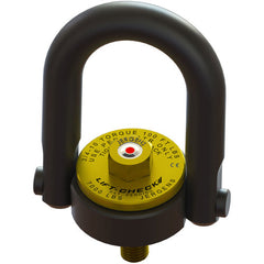 ‎Center-Pull Hoist Ring with Standard U-Bar, 30,000 lbs Load Capacity, 2″-4 1/2 Thread Size
