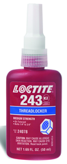 243 Threadlocker Blue Removable - 50 ml - Exact Industrial Supply