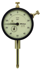 1" Total Range - 0-50-0 Dial Reading - AGD 2 Dial Indicator - Exact Industrial Supply
