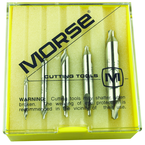 Size 1 - 5 60° HSS Combined Drill & Countersink 51H - Exact Industrial Supply