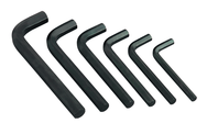6 Piece - 3/8 - 3/4" - Long Arm Style - Hex Key Set - Exact Industrial Supply