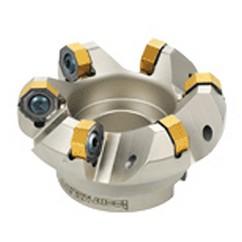 Heli Do Indexable Face Mill-2.5" Dia; 1" Bore Dia - Exact Industrial Supply