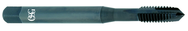 M14 x 2.0 Dia. - 6H - 3 FL - HSSE - Steam Oxide - Plug - Spiral Point Tap - Exact Industrial Supply