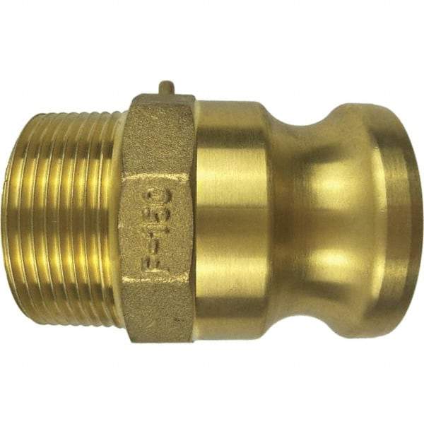 Value Collection - Suction & Discharge Hose Couplings Type: Cam & Groove Coupling Descriptor: Male Adapter Male NPT Thread - Exact Industrial Supply