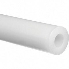 Value Collection - 3/8" ID x 1/2" OD, 2' Long, PTFE Tube - White, 140 Max psi, -150 to 500°F - Exact Industrial Supply