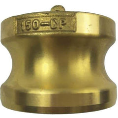 Value Collection - Suction & Discharge Hose Couplings Type: Cam & Groove Coupling Descriptor: Dust Plug For Use With Couplers - Exact Industrial Supply