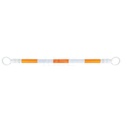 Traffic Cone & Barricade Accessories; Type: Telescoping Cone Bar; Color: Orange Reflective Stripes On White Cone Bar; Weight (Lb.): 2.0000; For Use With: Traffic Cones; Length (Feet): 4 to 7