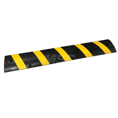 Speed Bumps, Parking Curbs & Accessories; Type: Premium Speed Bump; Length (Inch): 72; Width (Inch): 12; Height (Inch): 2; Color: Black; Material: Recycled Rubber