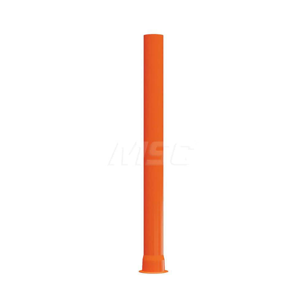 Traffic Barrels, Delineators & Posts; Type: Open Top Delineator; Material: Polyethylene; Reflective: No; Base Needed: Yes; Width (Inch): 4-5/8; Additional Information: Series: 6842; Post Diameter: 4 in; Rubber Base Sold Separately; Color: Orange; Weight (