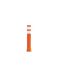 Traffic Barrels, Delineators & Posts; Type: Open Top Delineator; Material: Polyethylene; Reflective: Yes; Base Needed: Yes; Width (Inch): 4-5/8; Additional Information: Sheeting Grade: Engineer; Series: 6828; Stripe Color: White; Post Diameter: 4 in; Numb