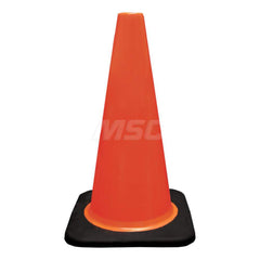 Traffic Cones; Type: Traffic Cone With Base; Color: Fluorescent Orange; Reflective Collars: No; Height (Inch): 18; Base Width (Decimal Inch): 10.5000; Material: PVC; Compliance: MASH Compliant; MUTCD Standards; Weight (Lb.): 3.0000; Special Characteristic