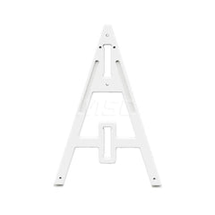 Traffic Cone & Barricade Accessories; Type: A-Frame Leg; Width (Decimal Inch): 28.0000; Height (Decimal Inch): 42.000000; Material: Plastic; Color: White; Weight (Lb.): 5.0000; For Use With: Plastic Board; Plasticade I-Beam Boar