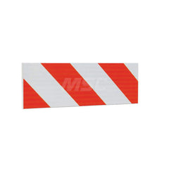 Traffic Barricades; Type: Type I & II; Barricade Height (Inch): 8; Material: Plastic; Barricade Width (Inch): 24; Reflective: Yes; Compliance: None; Color: White; Additional Information: Reflective Strip Direction: Left Strip On One Side Of The Board; Ref