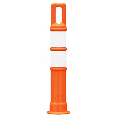 Traffic Barrels, Delineators & Posts; Type: Handle Top Delineator; Material: LDPE; Reflective: Yes; Base Needed: Yes; Height (Inch): 42; Width (Inch): 4-1/2; Additional Information: Sub Brand: Watchtower ™; Sheeting Grade: Diamond; Stripe Width: 4 in; Ser