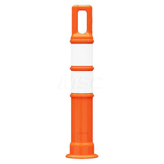 Traffic Barrels, Delineators & Posts; Type: Handle Top Delineator; Material: LDPE; Reflective: Yes; Base Needed: Yes; Height (Inch): 28; Width (Inch): 4-1/2; Additional Information: Sub Brand: Watchtower ™; Sheeting Grade: Engineer; Stripe Color: White; D