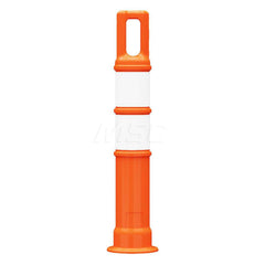 Traffic Barrels, Delineators & Posts; Type: Handle Top Delineator; Material: LDPE; Reflective: Yes; Base Needed: Yes; Height (Inch): 42; Width (Inch): 4-1/2; Additional Information: Sub Brand: Watchtower ™; Sheeting Grade: Engineer; Series: 7342; Stripe W