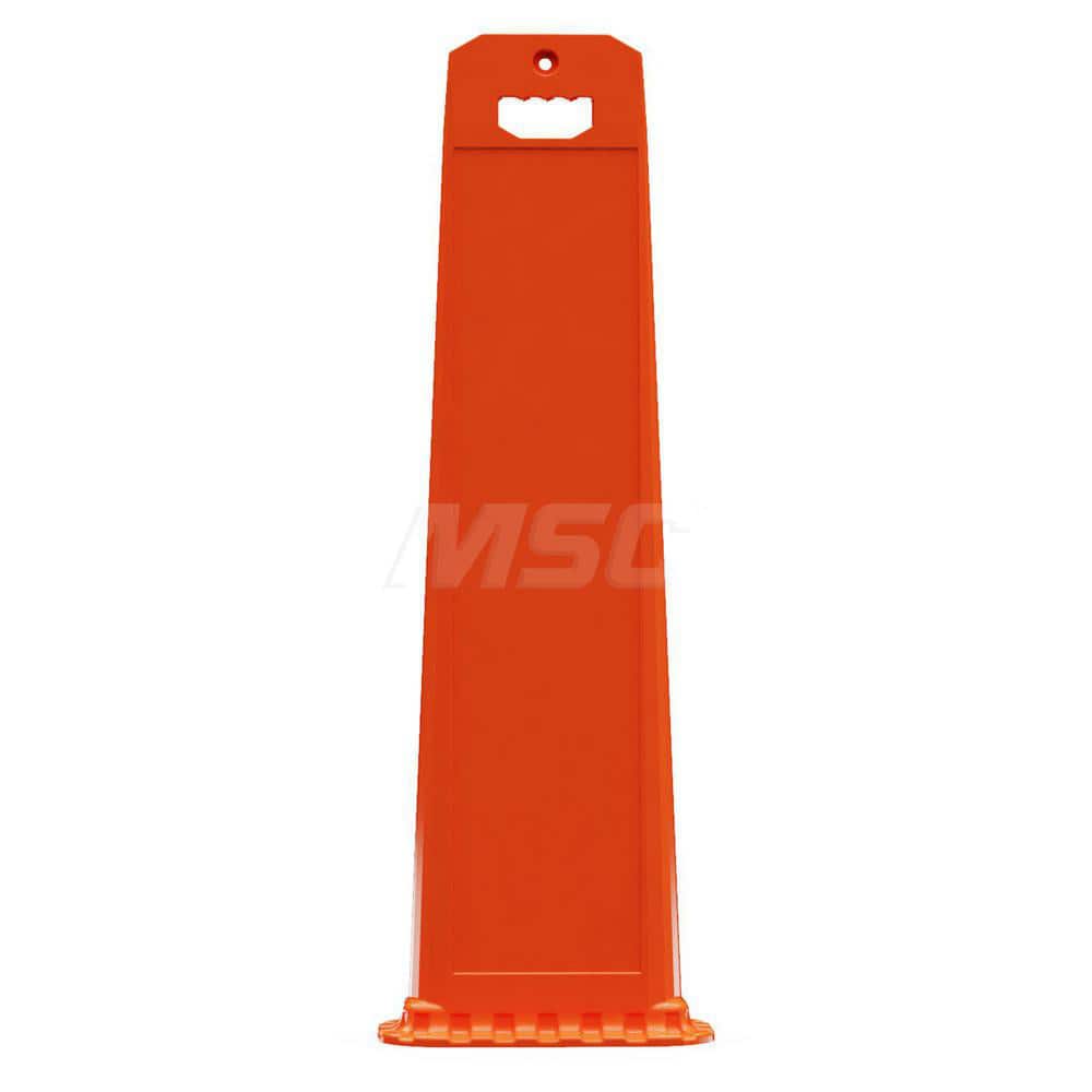 Traffic Barrels, Delineators & Posts; Type: Vertical Panel; Material: Polyethylene; Reflective: No; Base Needed: Yes; Width (Inch): 14-3/4; Additional Information: Series: 4100; Subbrand: Gemstone ™; Rubber Base Sold Separately; Panel Type: Vertical; Colo