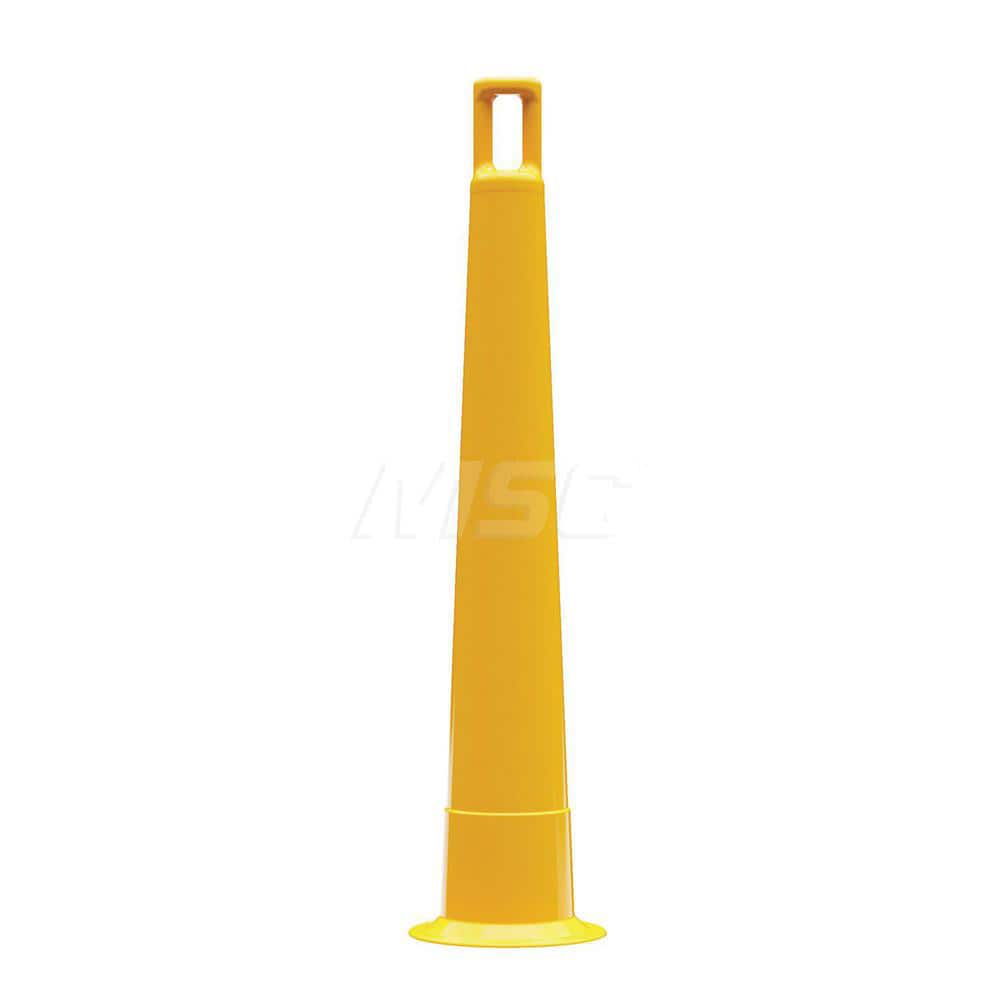 Traffic Barrels, Delineators & Posts; Type: Handle Top Stacker Cone; Material: Polyethylene; Reflective: No; Base Needed: Yes; Width (Inch): 11; Additional Information: Series: 510; Sub Brand: Watchtower ™; Dimensions: 42 in Without Handle; Rubber Base So