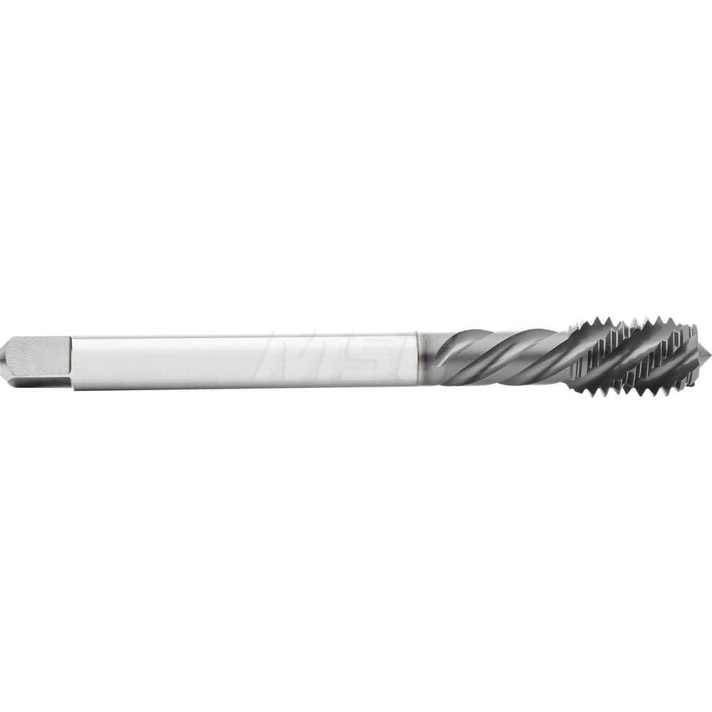 Spiral Flute Tap: 5/16-18, UNC, 3 Flute, 2-3 P, 3B Class of Fit, High Speed Steel-E, GLT-1 Finish 3.543″ OAL, Left Hand Flute, Left Hand Thread, X, Series Enorm Z