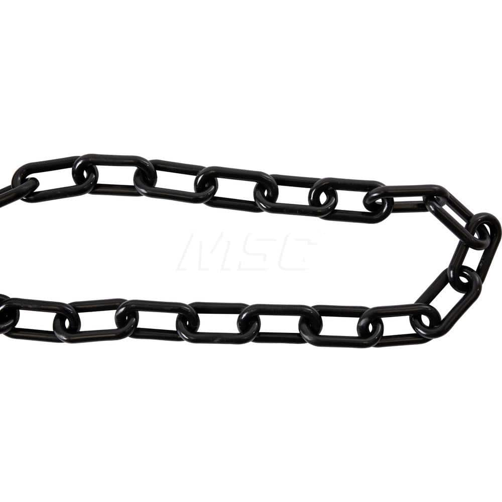 Plastic Chain: Outdoor or' Longdoor, 2, 50 ' Long, Black, Polyethylene