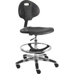 Task Chair: Polyurethane, Black